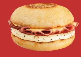 Here's Dunkin' Donuts Delicious-Looking Eggs Benedict Sandwich